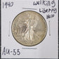 1940 Walking Liberty Half AU-55 — Obverse