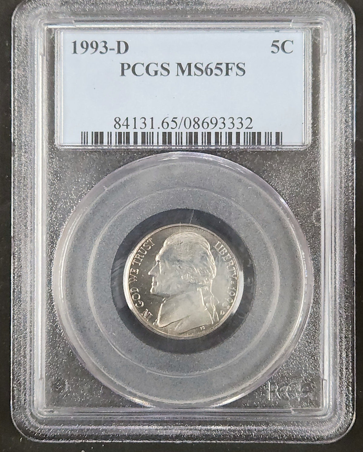1993-D Fullstep Jefferson MS65FS 3438.65-1000041851065040139172 — Obverse