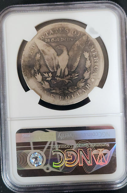 1892-CC Morgan Dollar Carson City AG-3 7604.3-01721403004660016006 — Reverse