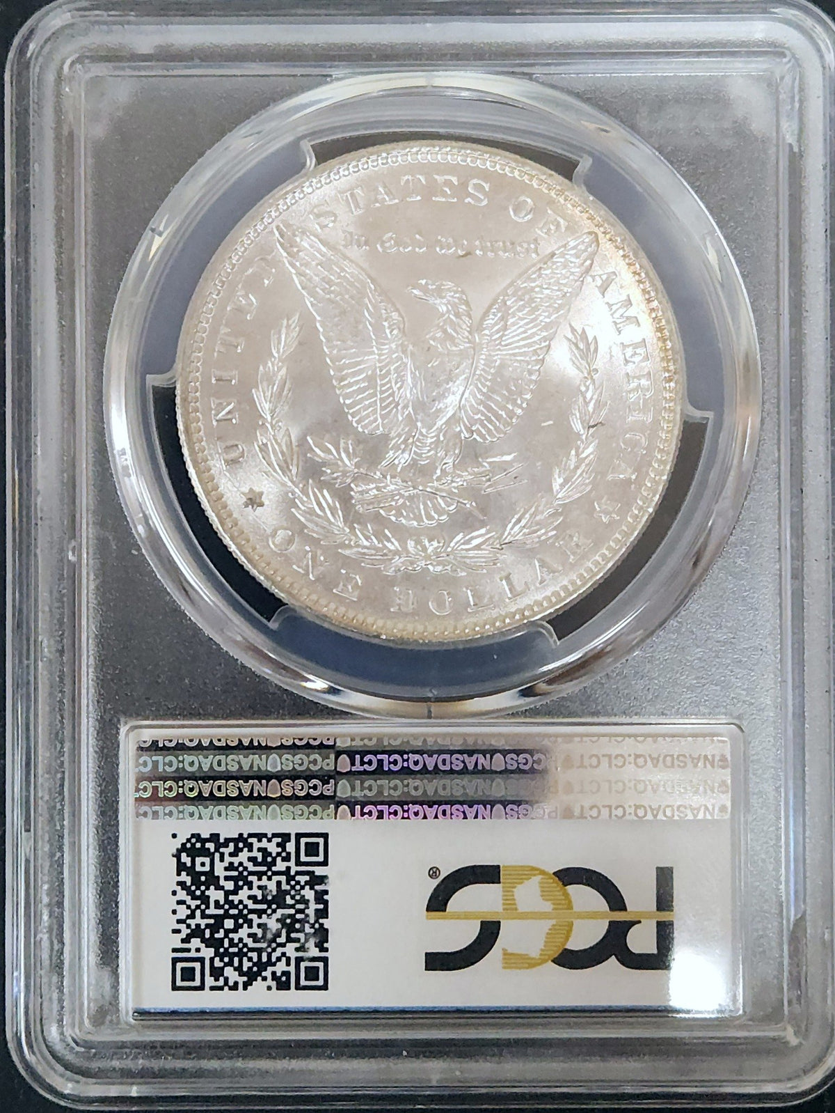 1888 Morgan Dollar MS64 PCGS 7500.64-0000071820064081323257 — Reverse