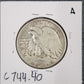 1942 Walking Liberty Half XF-40 — Reverse