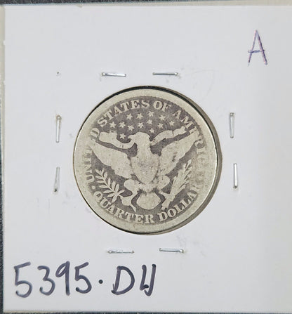 1899 Barber Quarter GOOD 5395.D4-A — Reverse