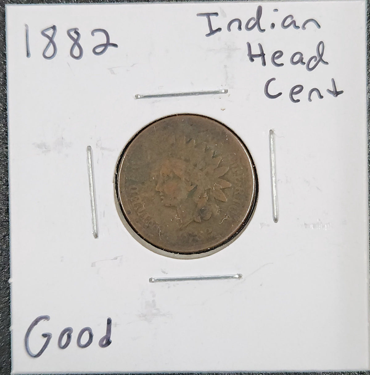 1882 Indian Head Cent GOOD 1359.D6-A — Obverse