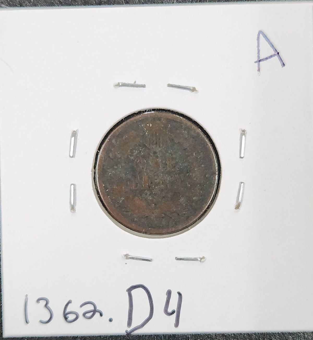 1883 Indian Head Cent GOOD 1362.D4-A — Reverse