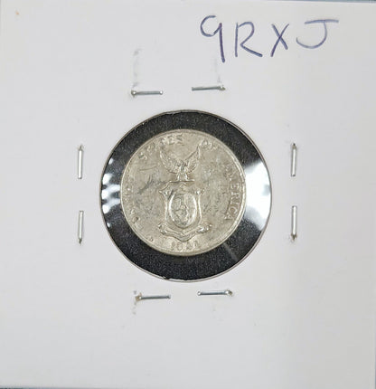 1944-D 10 Centavos Philippines KM#181 9RXJ — Reverse