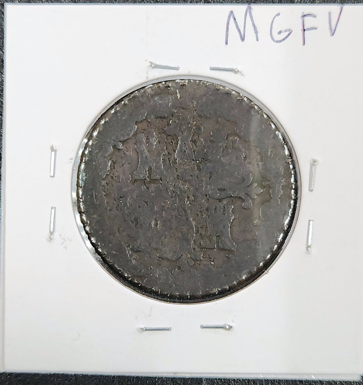 1795 8 Maravedis Charles IV KM#428 MGFV — Reverse