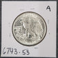 1941 Walking Liberty Half AU-53 — Reverse