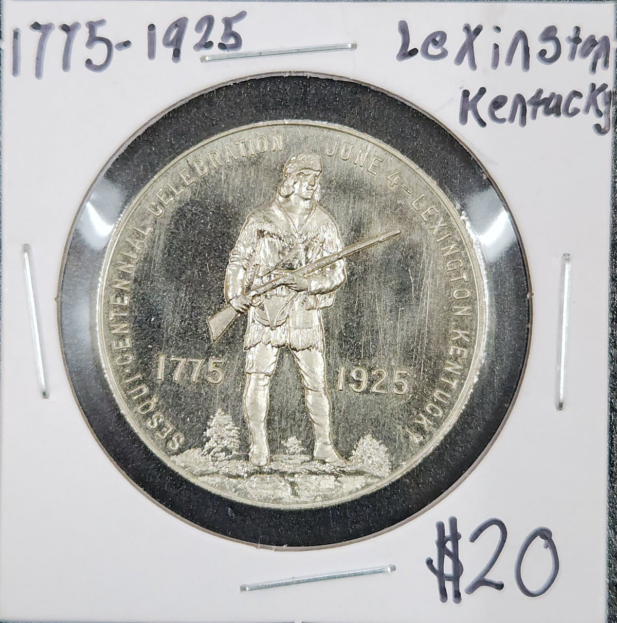 1775-1925 Lexington Kentucky 766G — Obverse