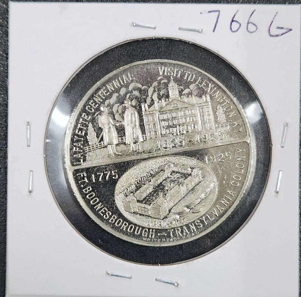 1775-1925 Lexington Kentucky 766G — Reverse