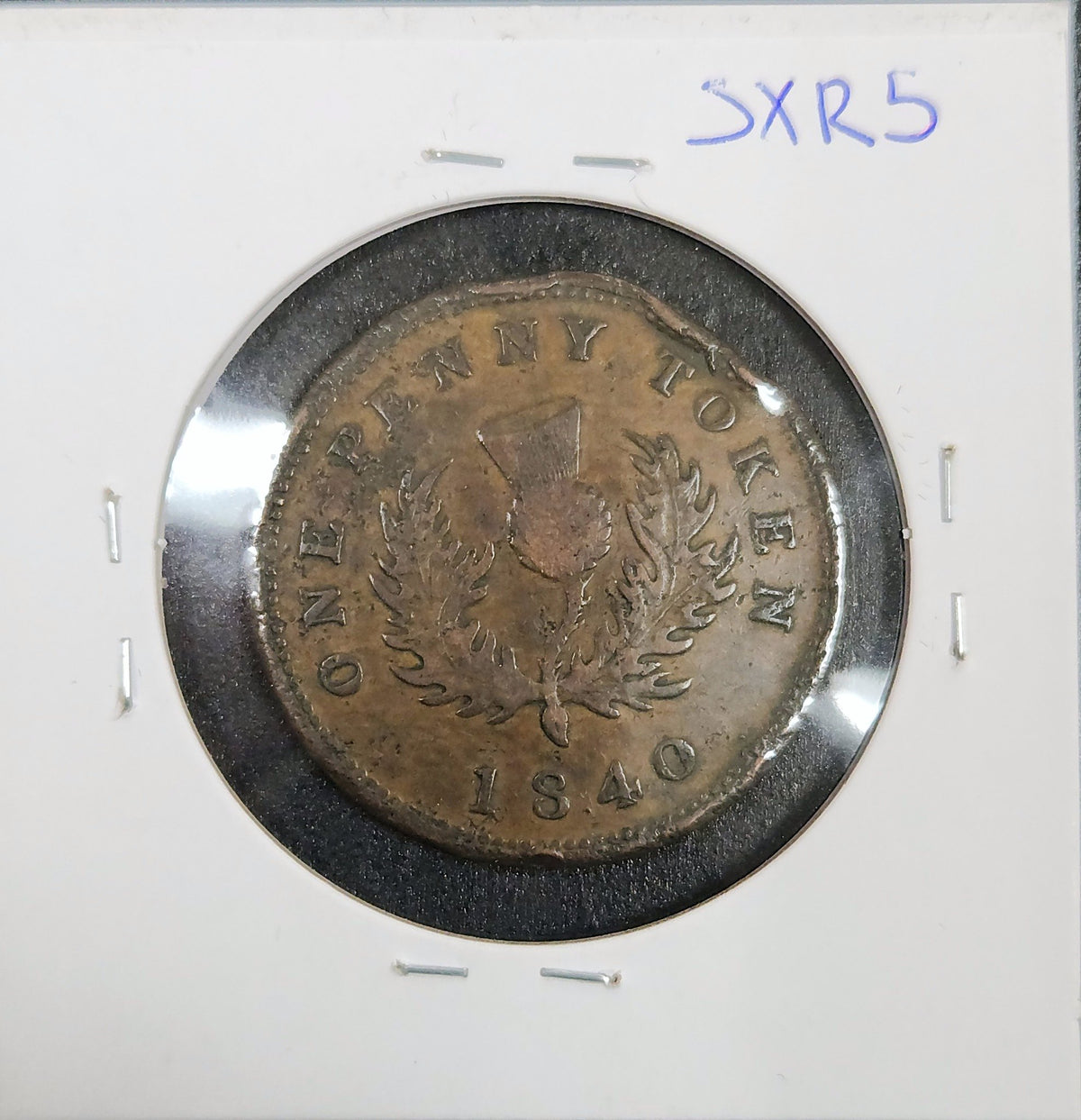 1940 1 Penny Victoria KM#4 SXR5 — Reverse