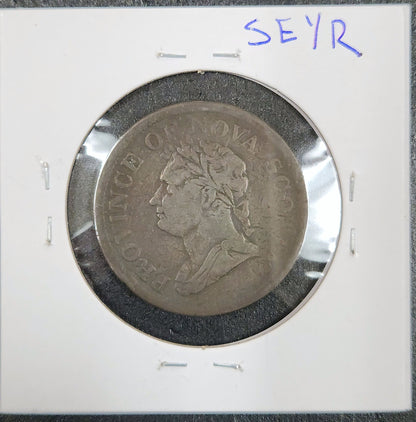 1832 1 Penny George IV N#98218 SEYR — Reverse