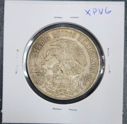 1968 25 Pesos Olympic Games KM#479.1 XPVG — Reverse