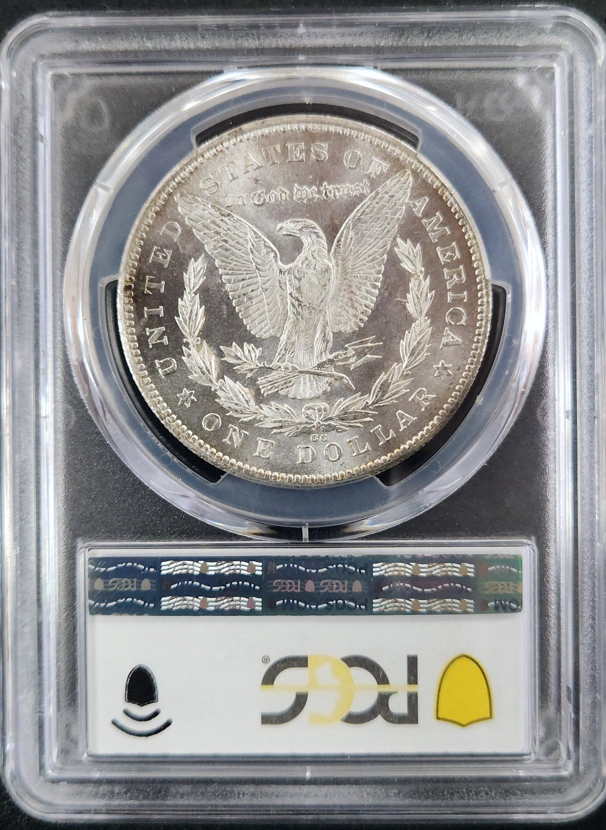 1878-CC MS61 Morgan Dollar Carson City PCGS 7446.61-1000070800061061487855 — Reverse
