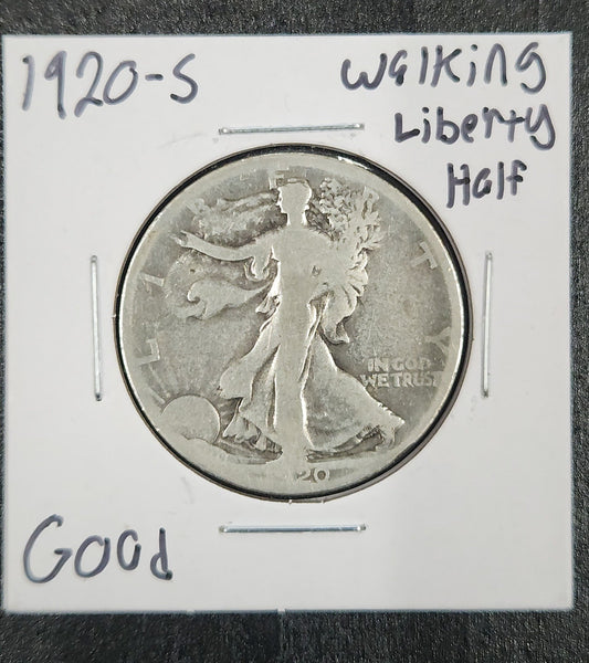 1920-S Walking Liberty Half G — Obverse