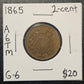 1865 2-Cent Piece Good A6TM