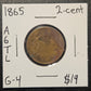 1865 2-Cent Piece Good A6TL