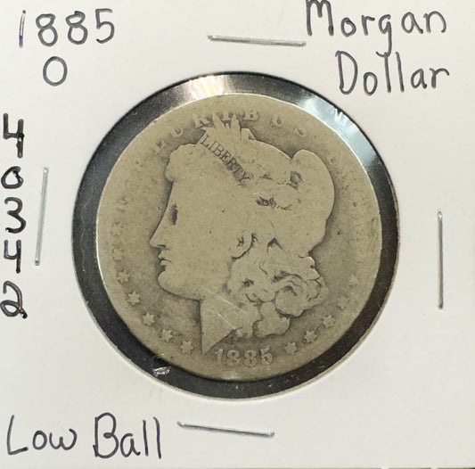 1885 O Morgan Dollar - Low Ball ( 40342 )