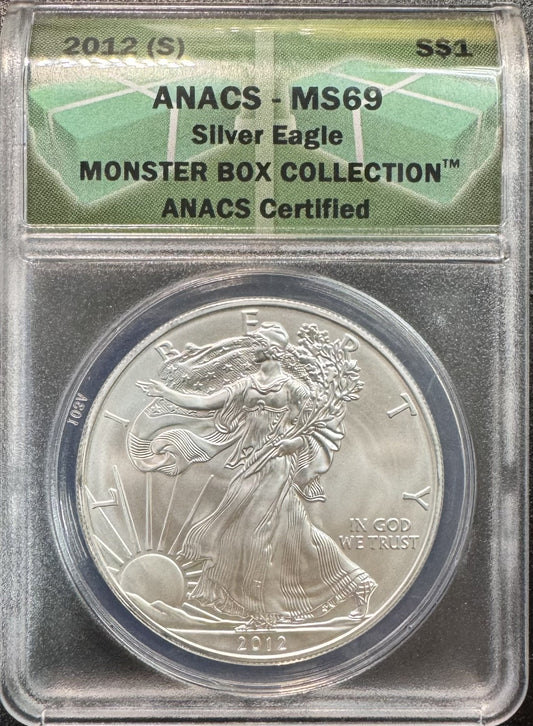 2012 (S) American Eagle - ANACS MS69 ( 40291 )