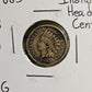 1863 Indian Head Cent Very Good B1061