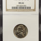 1939 Jefferson Nickel Reverse Of 40 - NGC MS66 ( 40457 )
