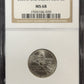 2005 D Jefferson Nickel Ocean View - NGC SMS MS68 ( 40462 )