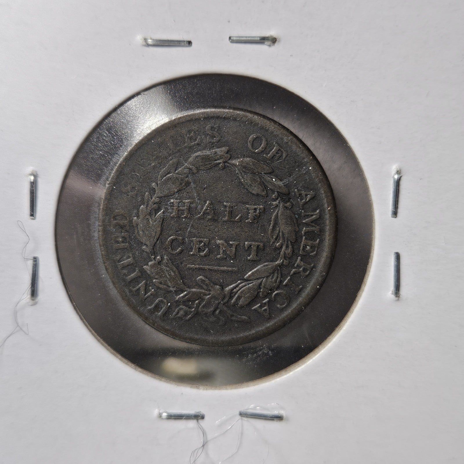 1809 Half 1/2 Cent Very Good B1075