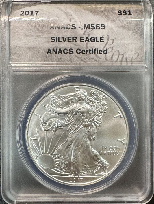 2017 American Eagle - ANACS MS69 ( 40300 )
