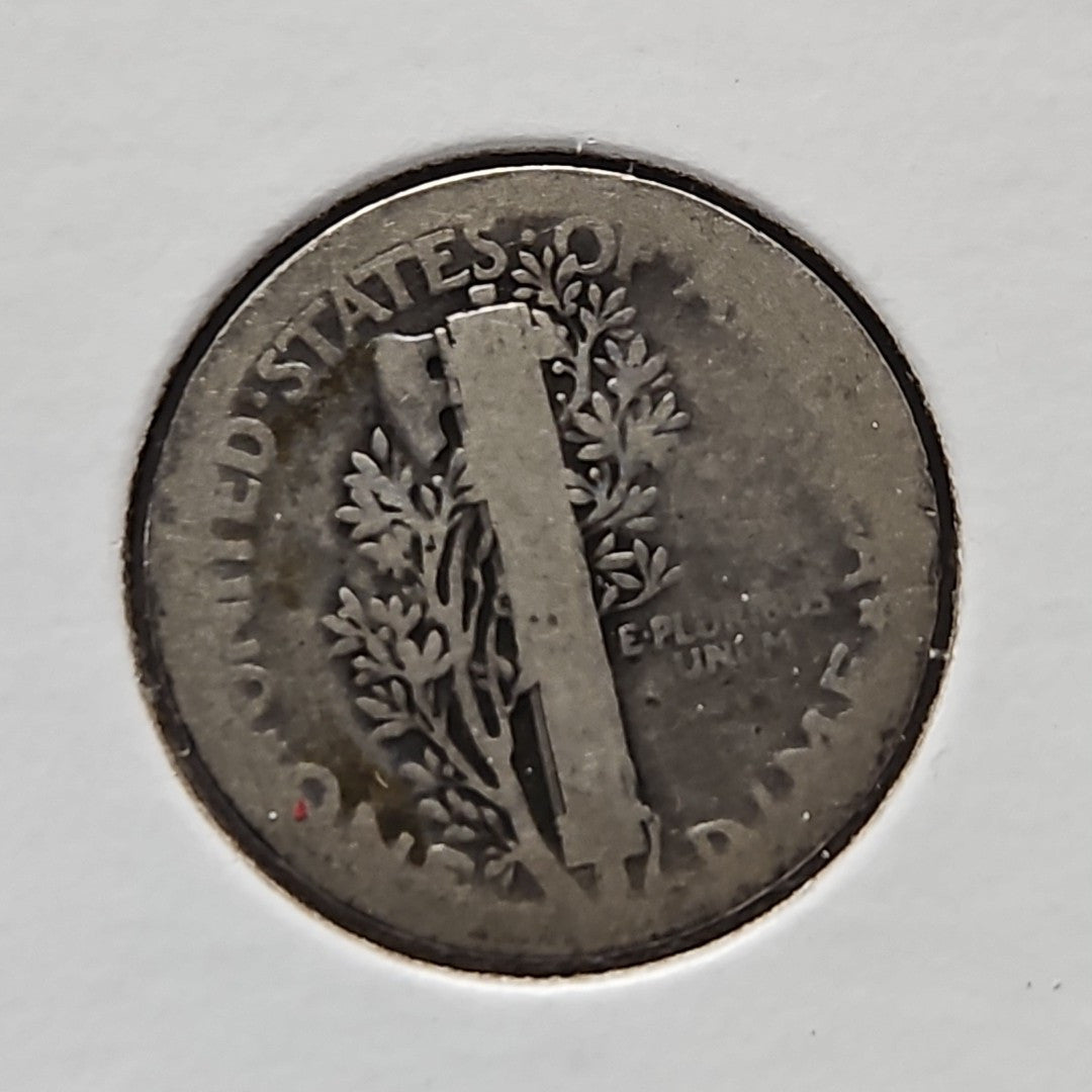 1917 Mercury Dime Fair B1046