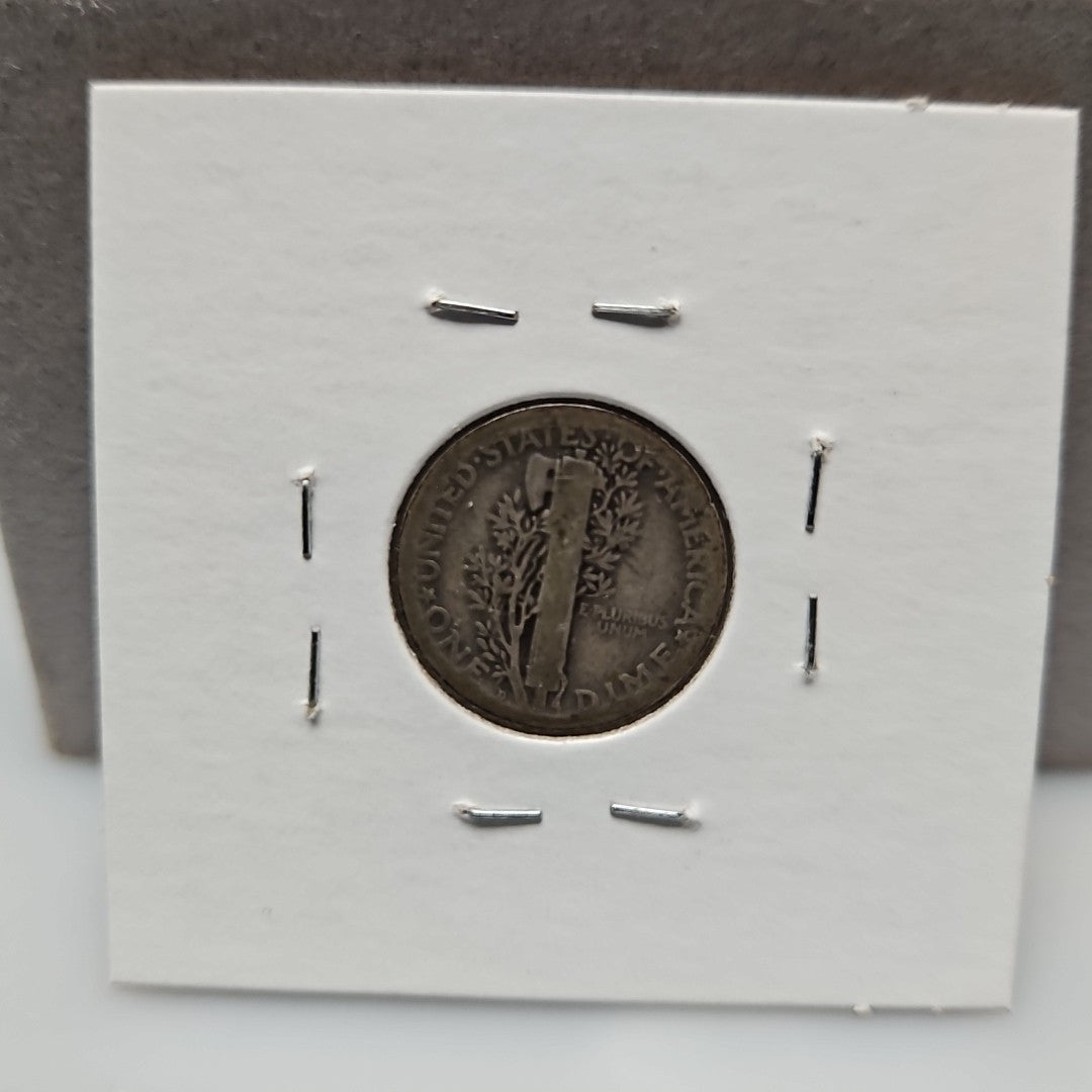 1920-D Mercury Dime Almost Good B1039