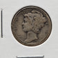 1920-D Mercury Dime Almost Good B1039