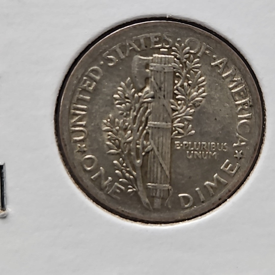 1921 Mercury Dime KEY DATE Extra Fine B1045