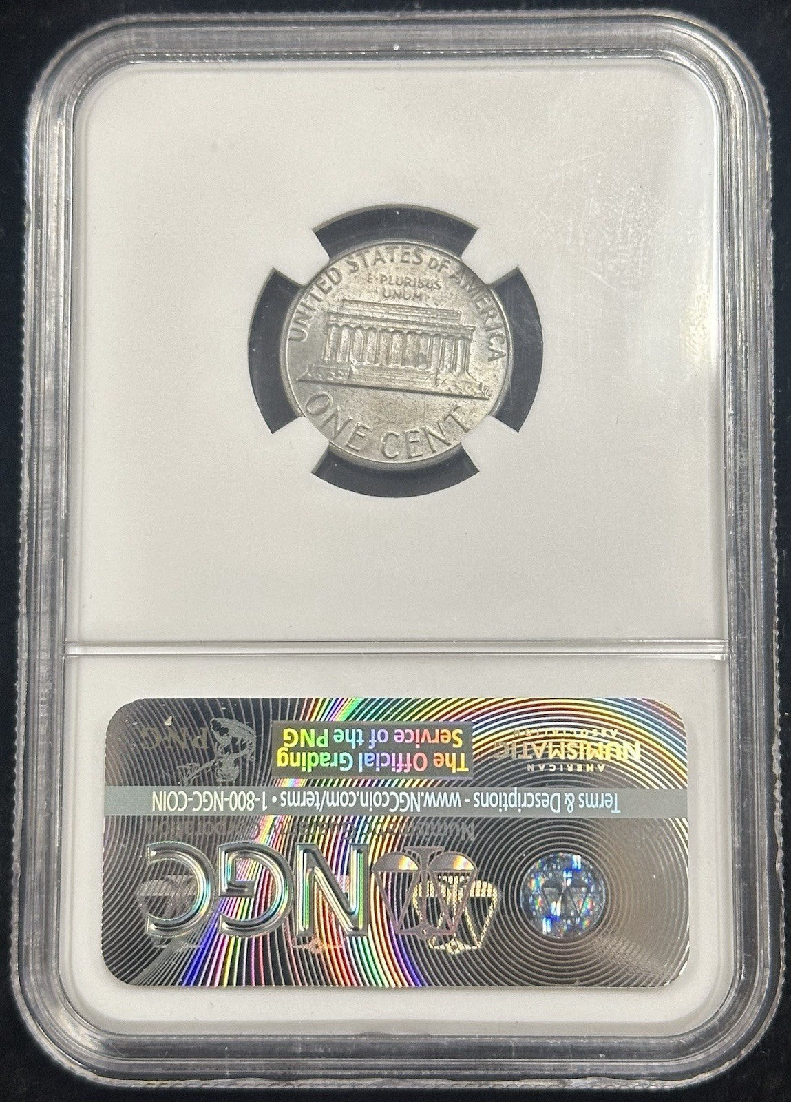 1983 Lincoln Cent Struck On Unplated Planchet NGC MS64 - JP1