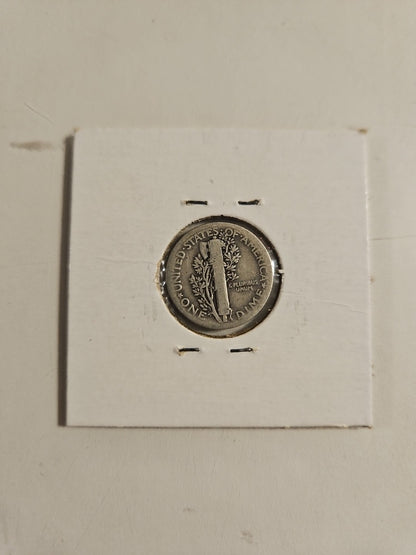 1916 10C Mercury Dime B1001