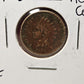 1860 Indian Head Cent Penny Pointed Bust Very Fine B1055