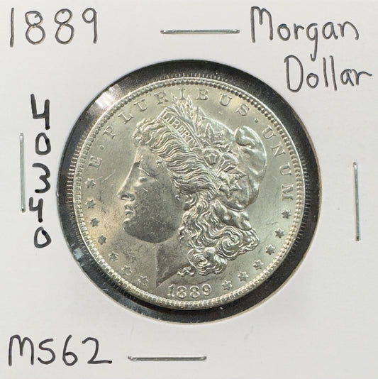 1889 Morgan Dollar - Mint State ( 40340 )