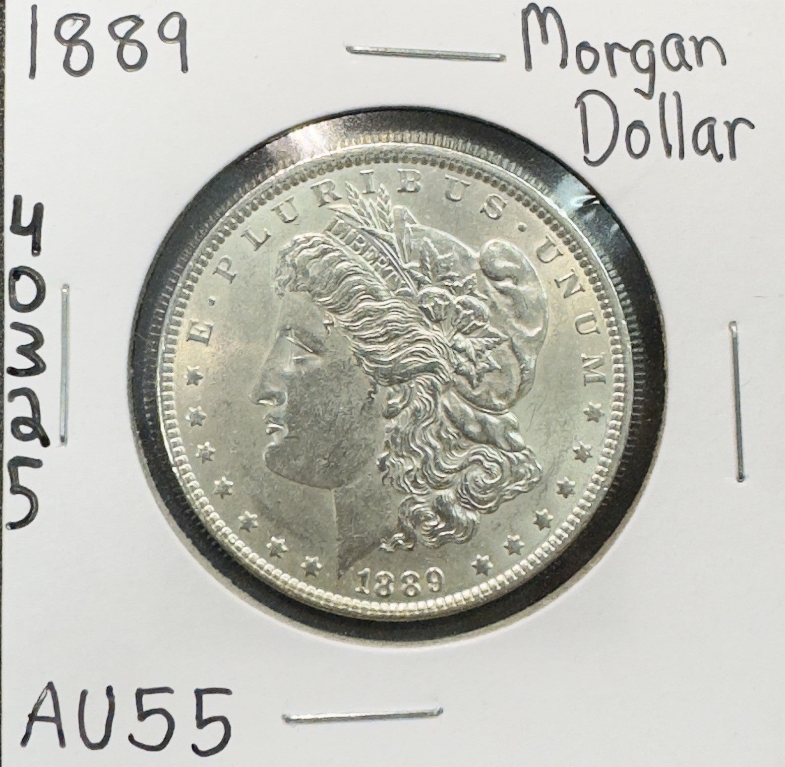 1889 Morgan Dollar - Almost Uncirculated ( 40325 )