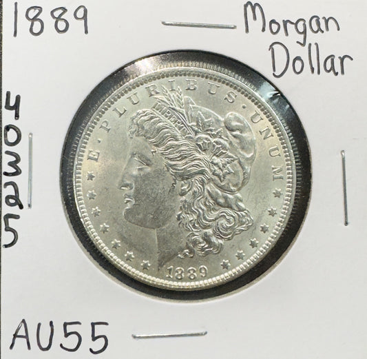 1889 Morgan Dollar - Almost Uncirculated ( 40325 )
