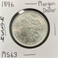 1896 Morgan Dollar - Mint State ( 40334 )