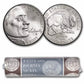 Buffalo Nickel Roll 2005 Uncirculated Philadelphia Mint Lot Of 40 5c Coins Roll