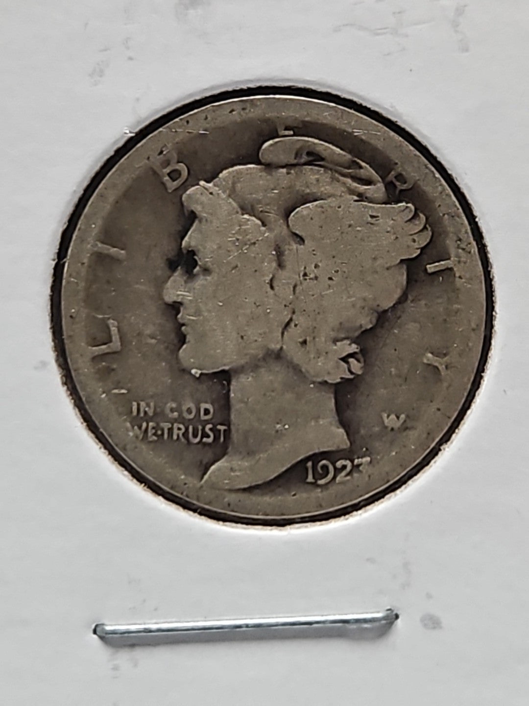 1923 Mercury Dime Almost Good B1025
