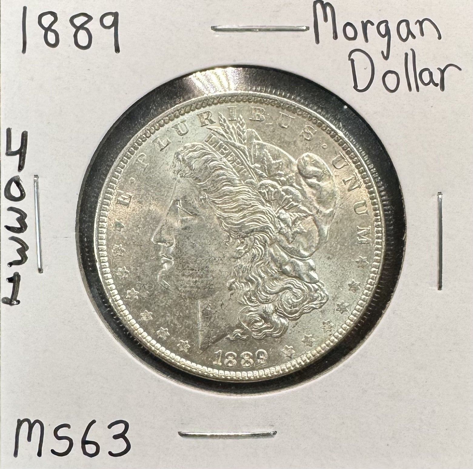 1889 Morgan Dollar - Mint State ( 40331 )