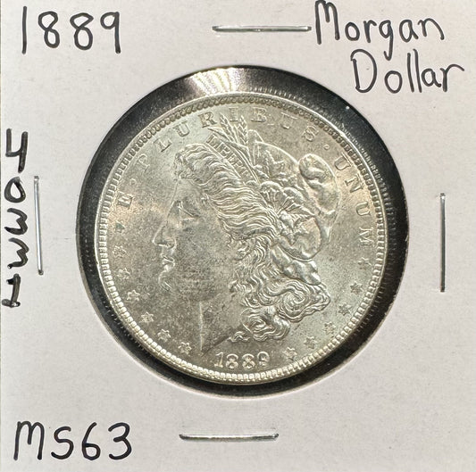 1889 Morgan Dollar - Mint State ( 40331 )