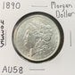 1890 Morgan Dollar - Almost Uncirculated ( 40335 )