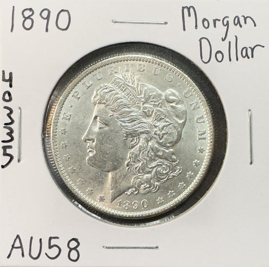 1890 Morgan Dollar - Almost Uncirculated ( 40335 )