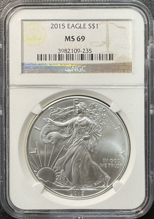 2015 American Eagle - NGC MS69 ( 301199 )