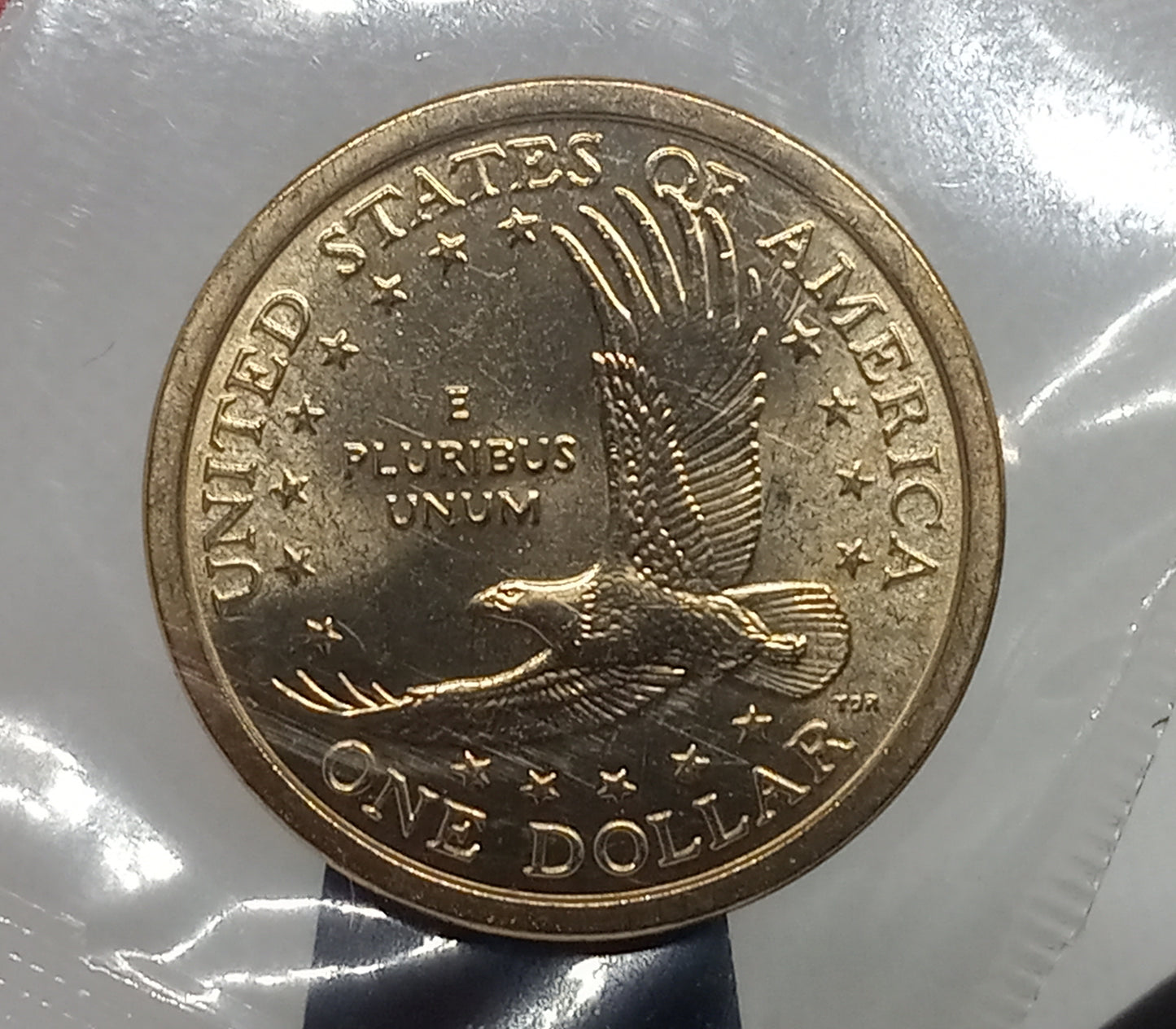 2003 D Sacagawea Dollar From UNC Mint Set In Cello #W1001