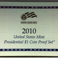 2010 United States Mint PRESIDENTIAL DOLLAR COIN PROOF SET With OGP & COA!