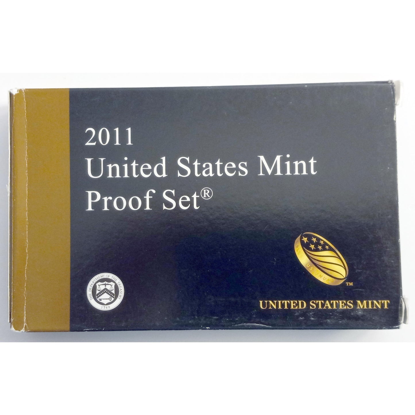 2011 United States Mint PROOF SET ( CLAD ) With OGP & COA! Rotated Coins!!!