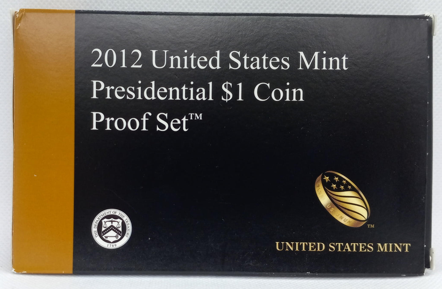 2012 United States Mint PRESIDENTIAL DOLLAR COIN PROOF SET With OGP & COA!